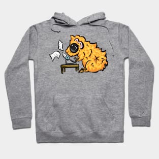 Guinea Pig Memoirs Logo Mascot Cartoon Hoodie